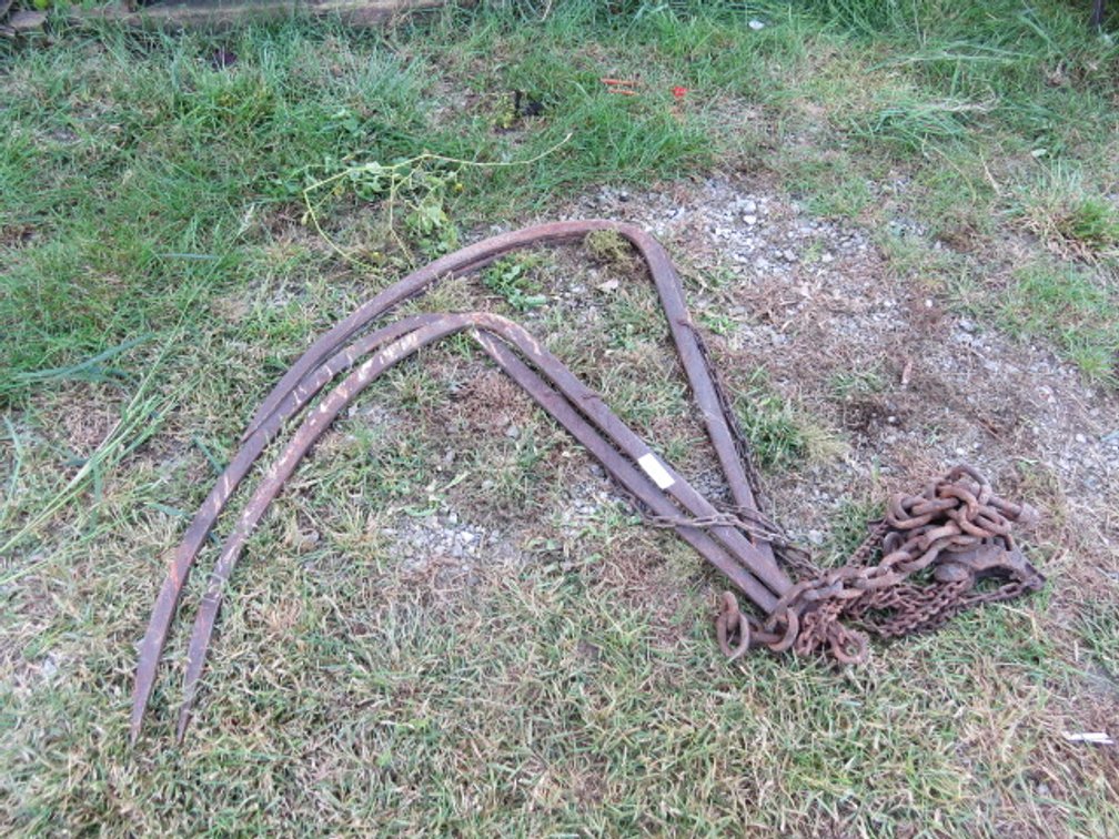 Vintage hay forks