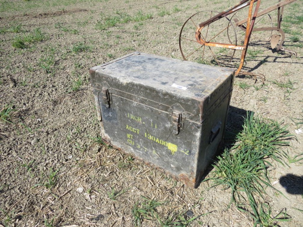 Texas Trunk Company antique trunk