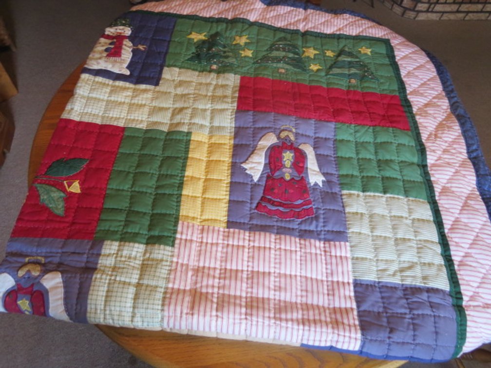Christmas Patchwork Quilt