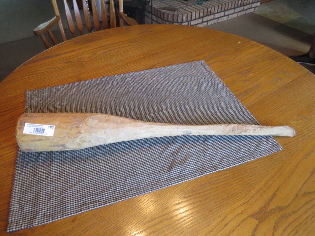 Large Wooden Tapered Piece