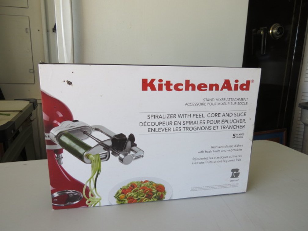 Kitchen-aid stand mixture attachment