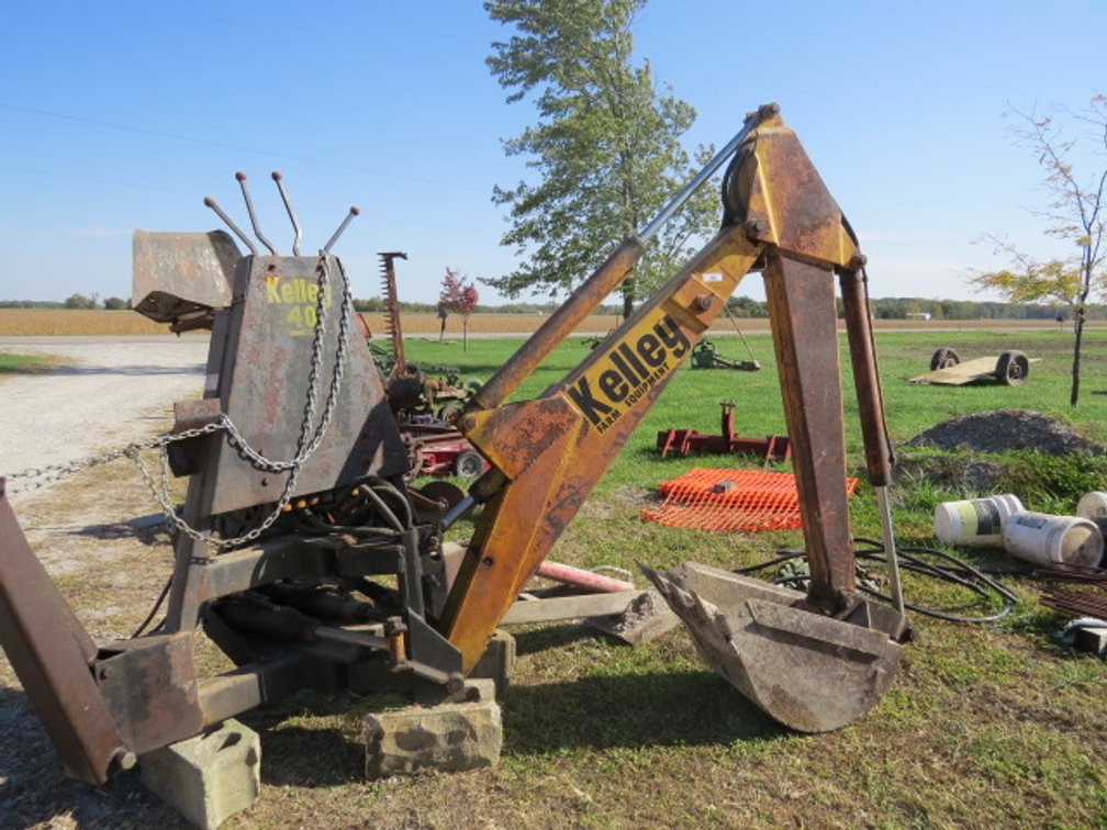 Kelley 40 Backhoe Attachment