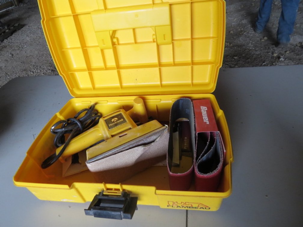 Rockford Handheld Corded Sander