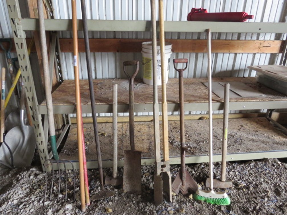 Assorted Shovels & Yard Tools