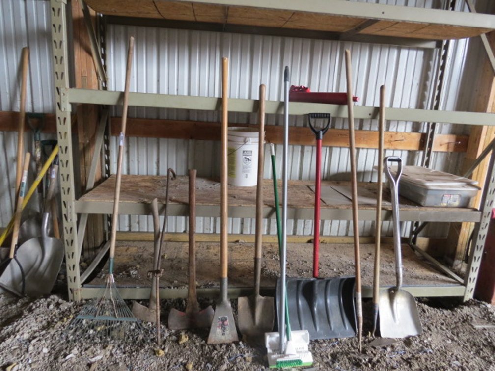 Assorted Shovels & Yard Tools