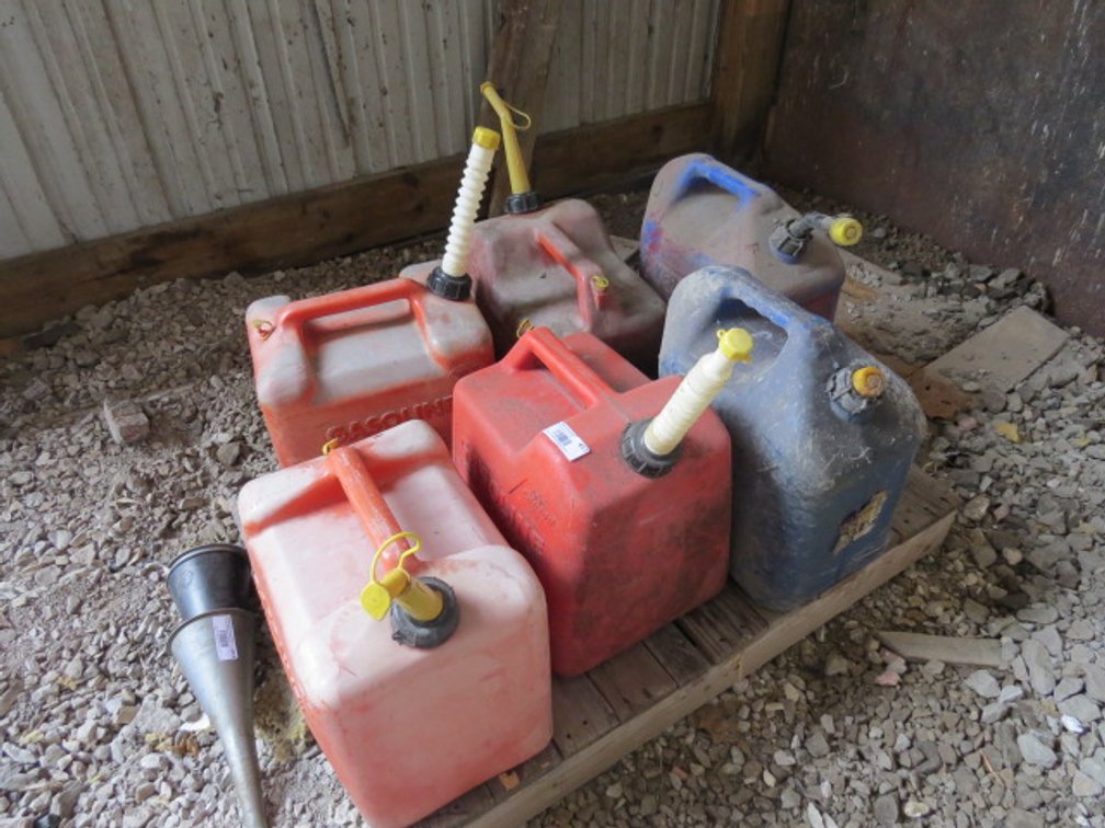 Plastic Gas Cans