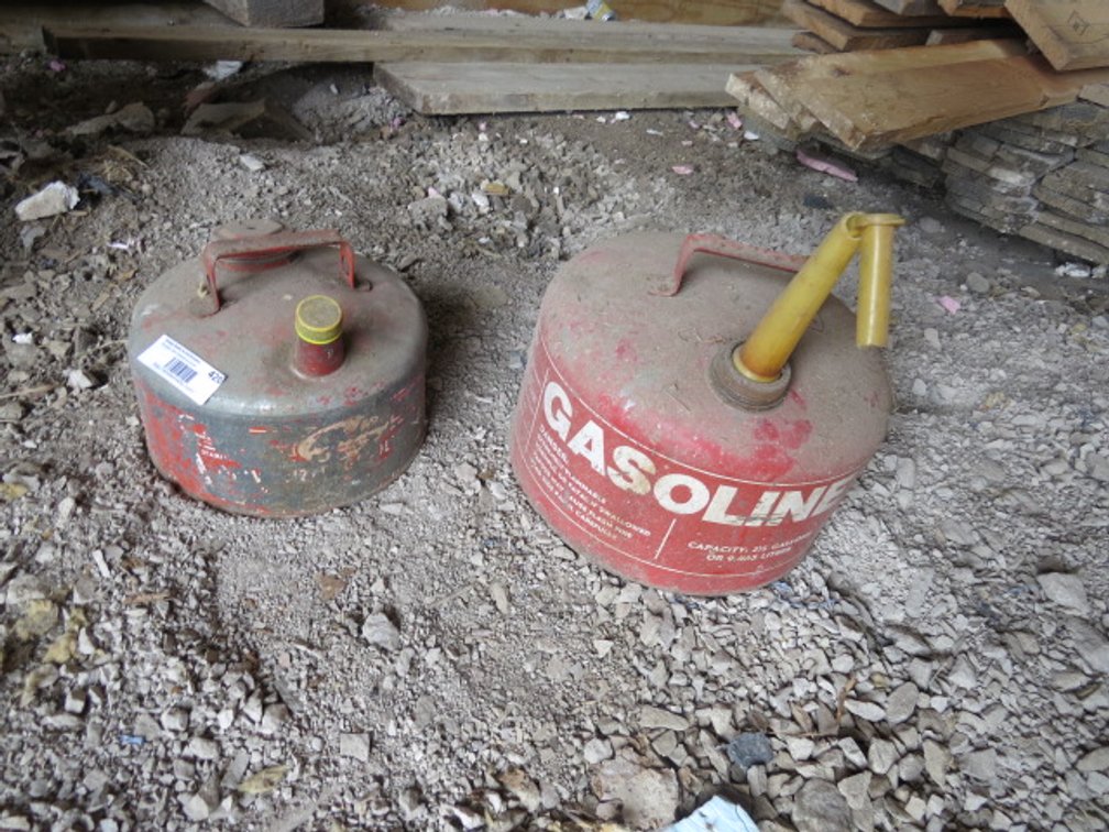 Vintage Gasoline Cans