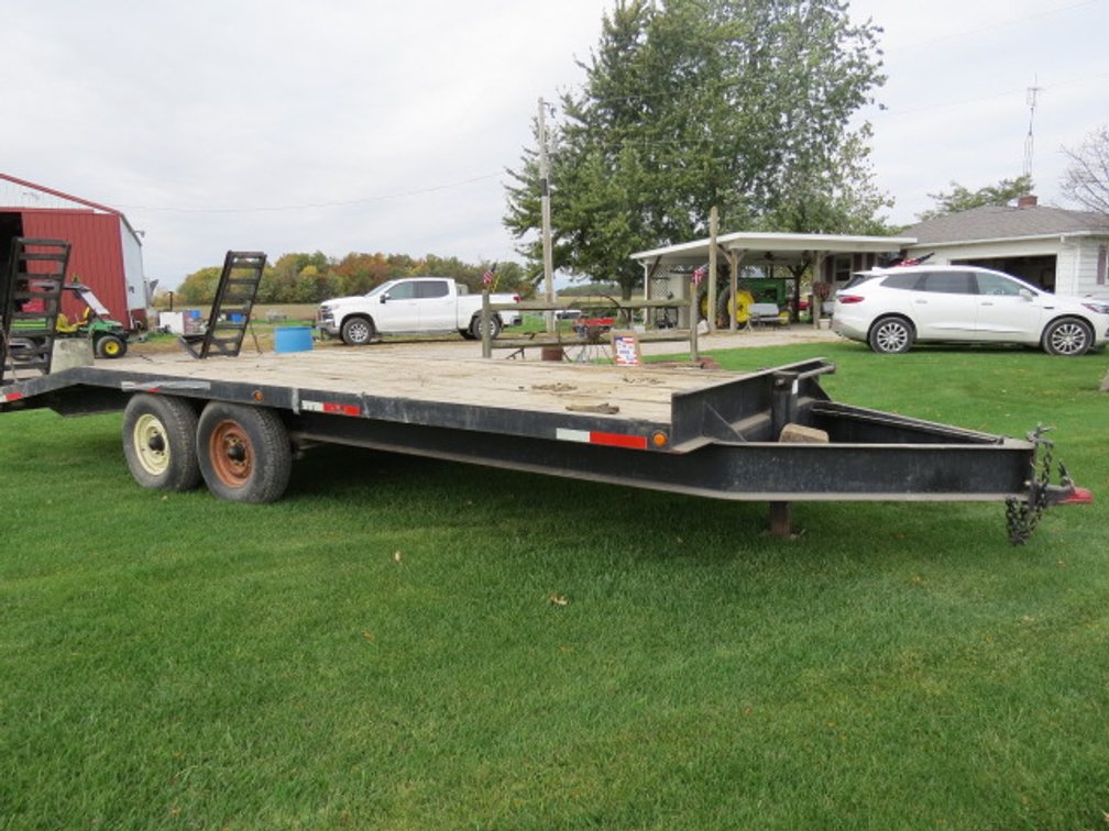 Tandem-Axle Equipment Trailer