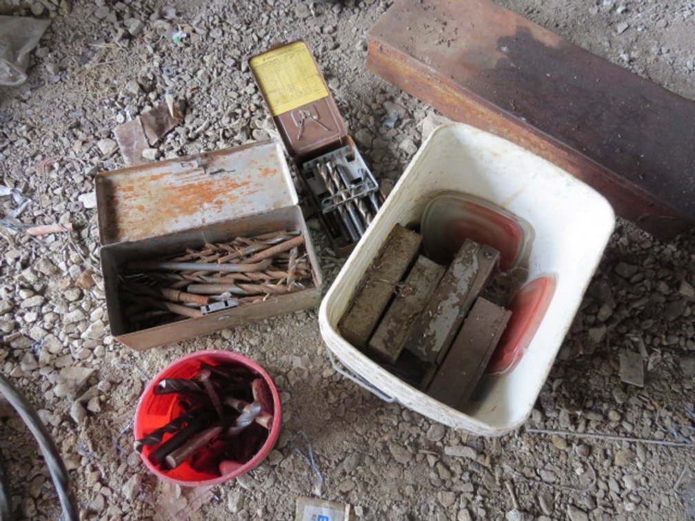 Assorted Drill Bits & Hardware
