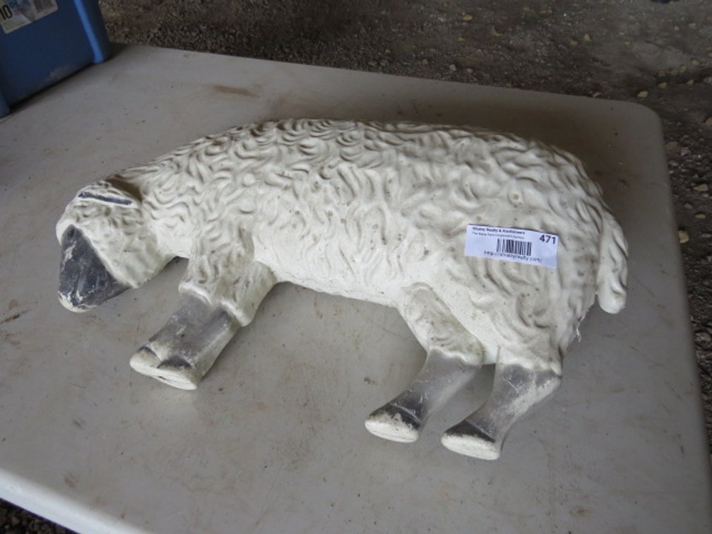 Decorative Sheep Figure