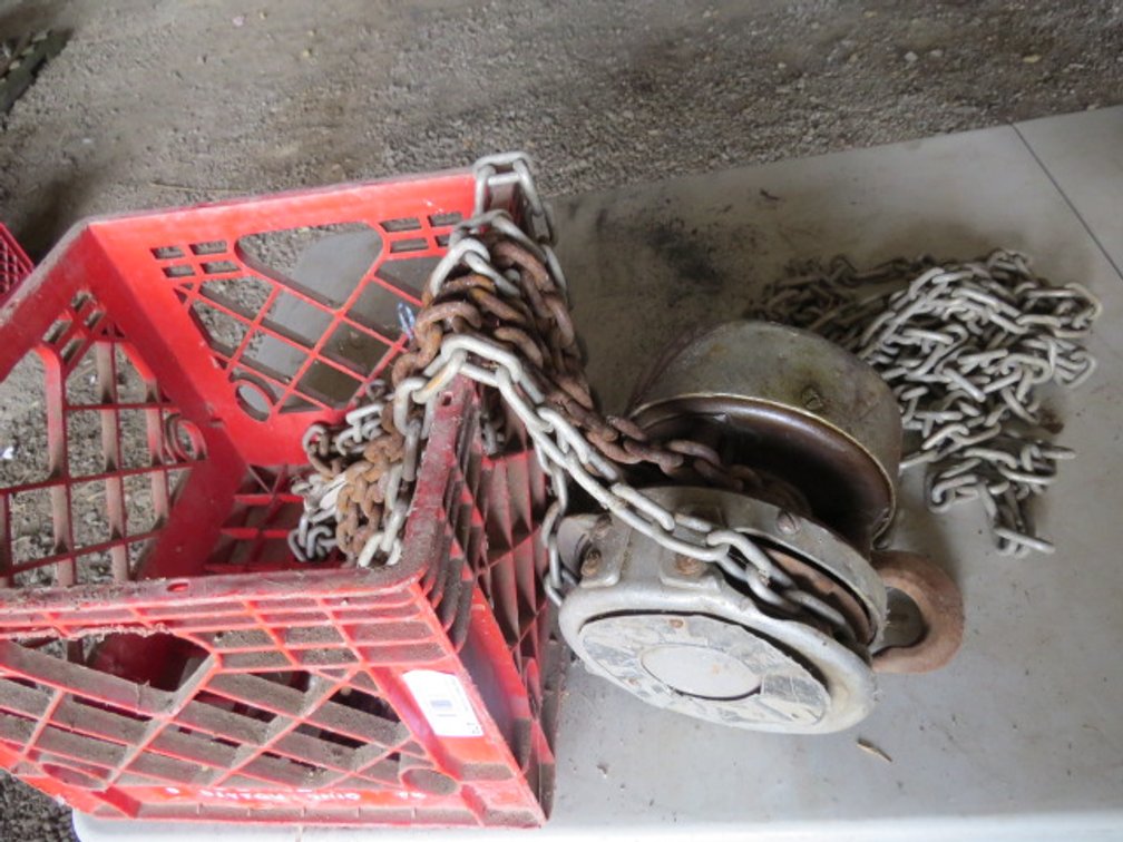 Chains & Pulley Assembly