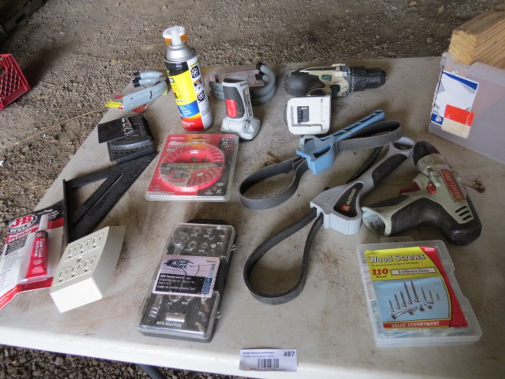 Assorted Workshop Supplies