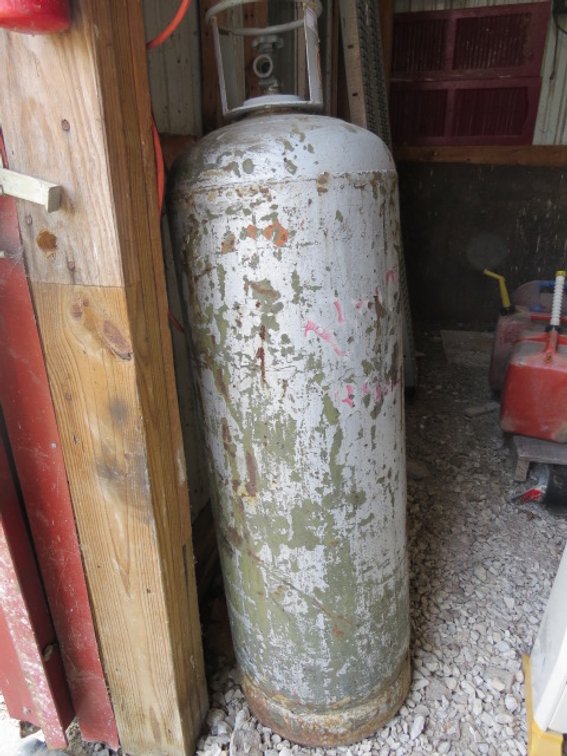Vertical Propane Gas Cylinder