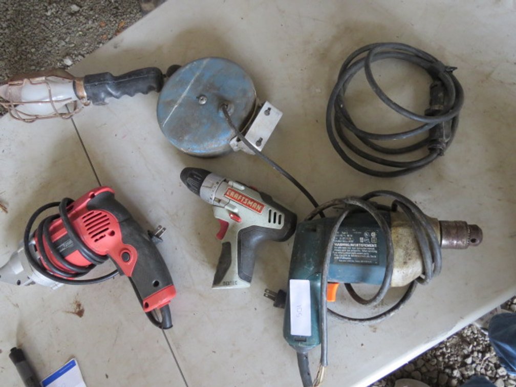 Assorted Corded Power Tools