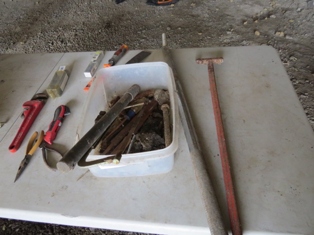 Assorted Hand Tools & Hardware