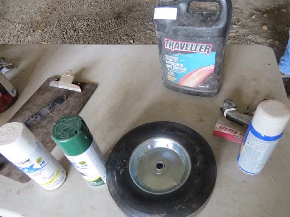Assorted Paint & Workshop Supplies