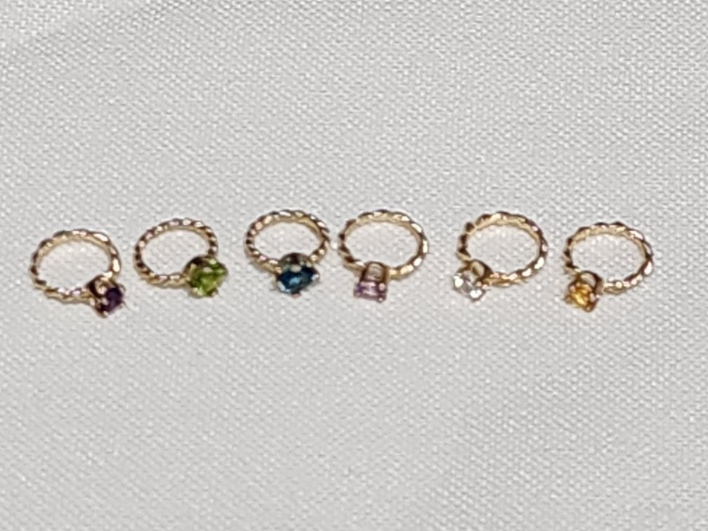10K Ring Charms