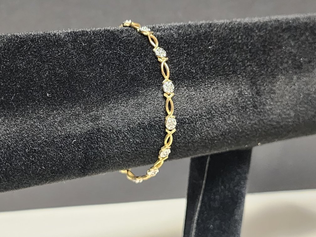10K Tennis Bracelet