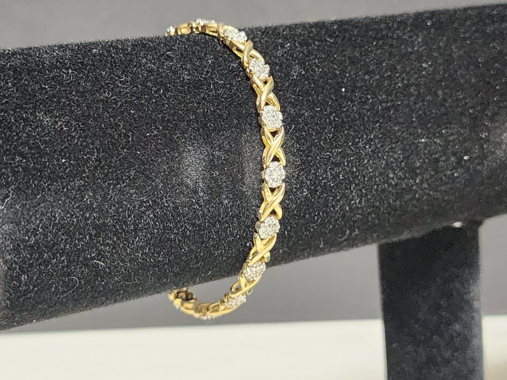 10K Tennis Bracelet