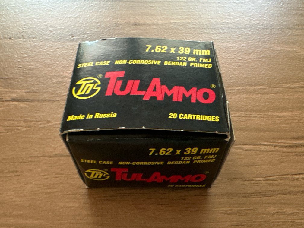 Tulammo 7.62x39 Ammunition 