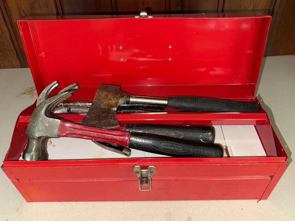 Tool Box With Tools 