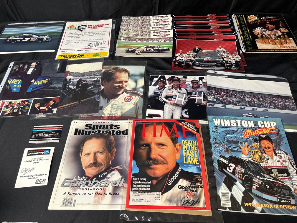 Elite Nascar & Major Sports Collectibles Auction