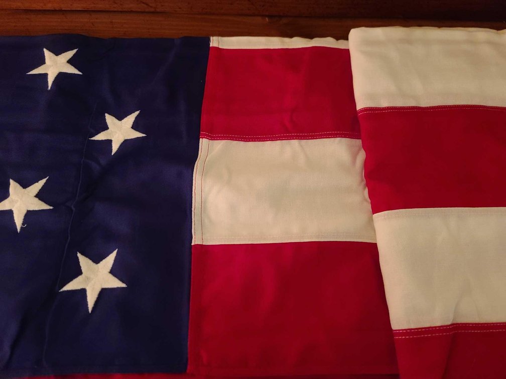 US Flag(flown @ the Capital 11/14/73)