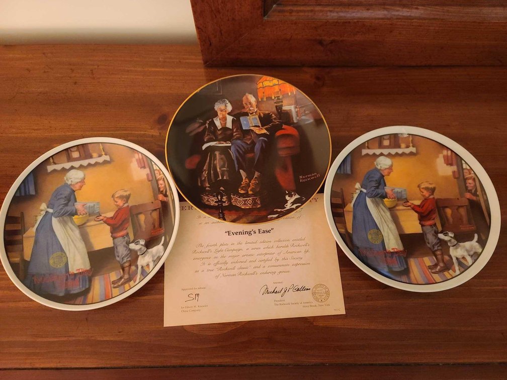 Rockwell's Light Campaign Collector Plates