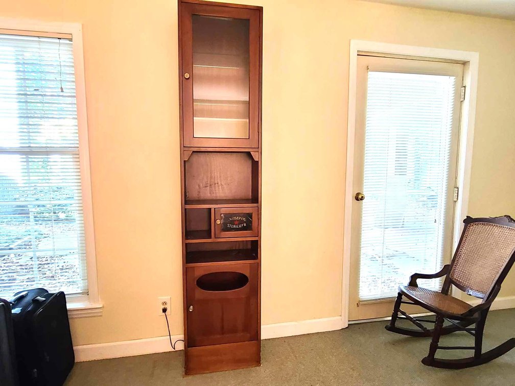 Antique Dentist Cabinet