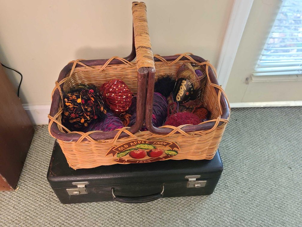 Briefcase/Basket/Yarn