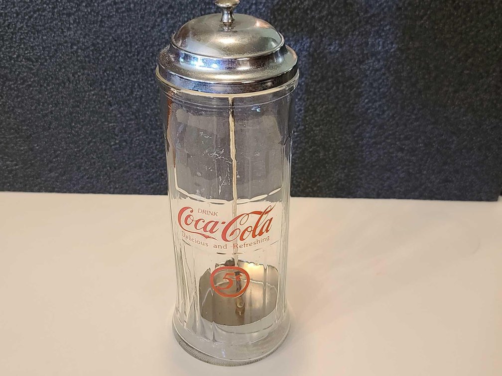 Coca Cola Straw Dispenser