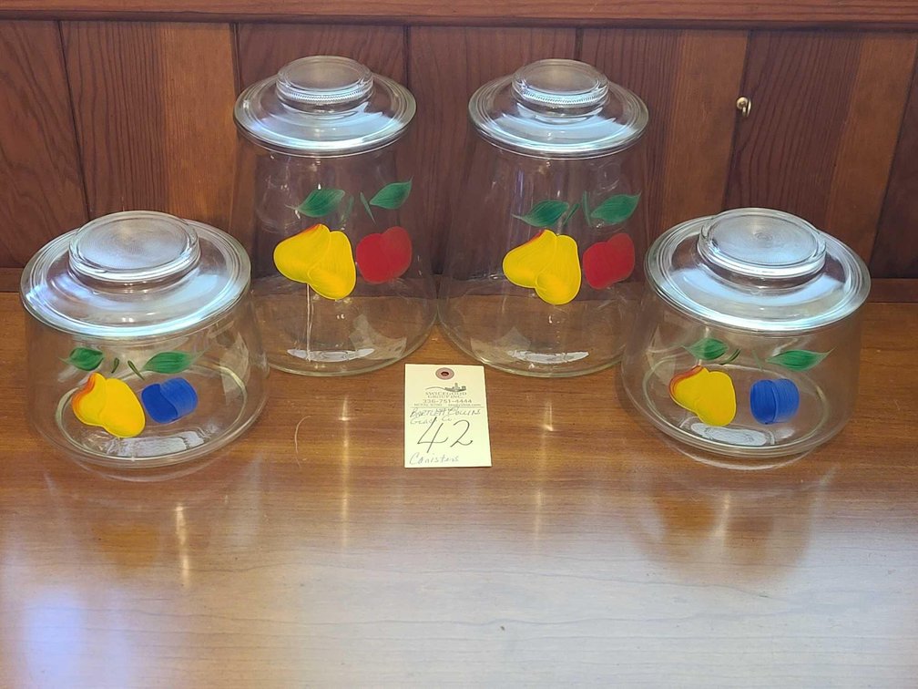Glass Canisters