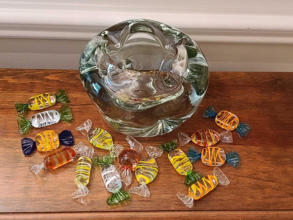 Murano Glass Wrapped Candy