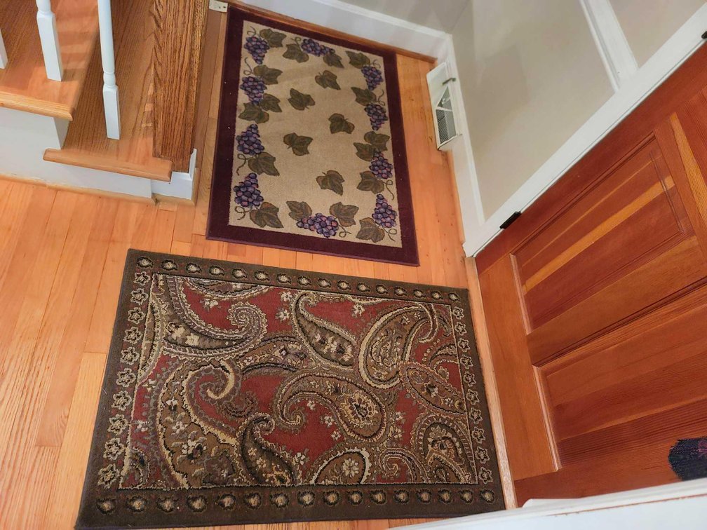 2 Throw Rugs