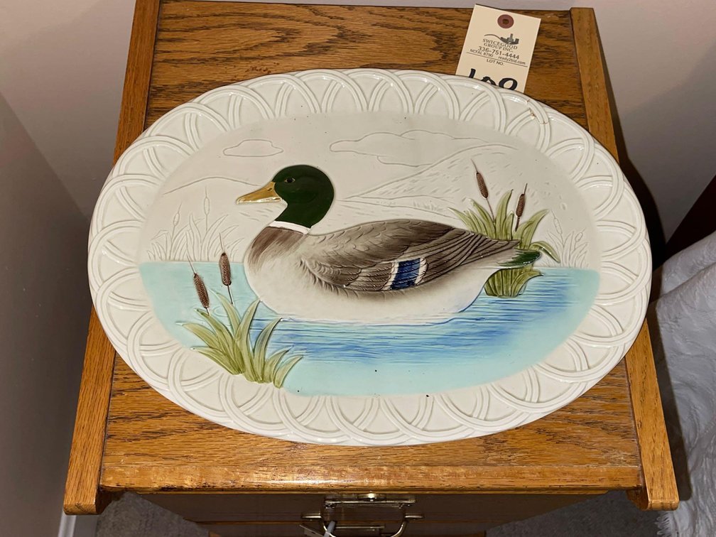 Otagiri Mallard Duck Platter