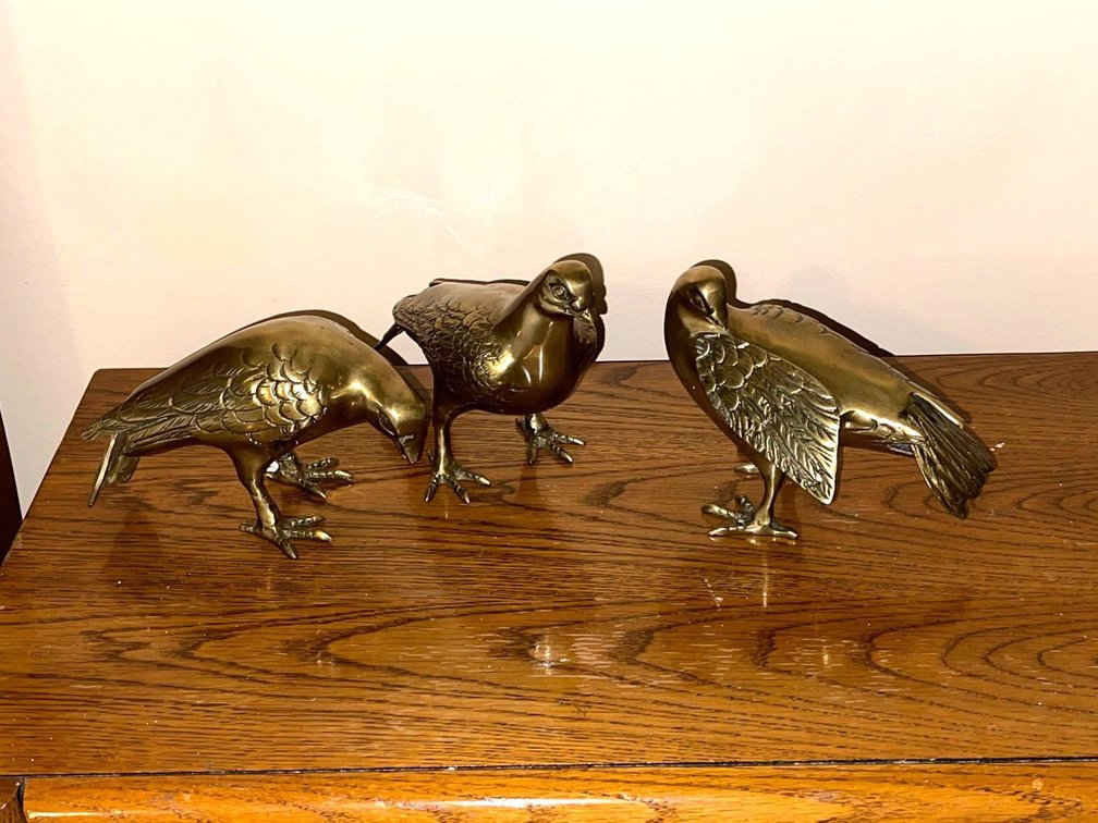 Brass Pigeons