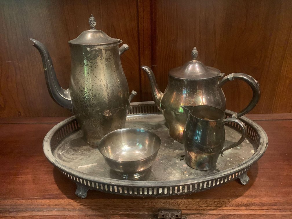 Oneida Silver Plate Coffee Set