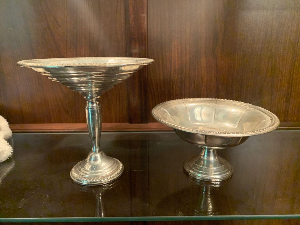 Weighted Sterling Serving Pieces
