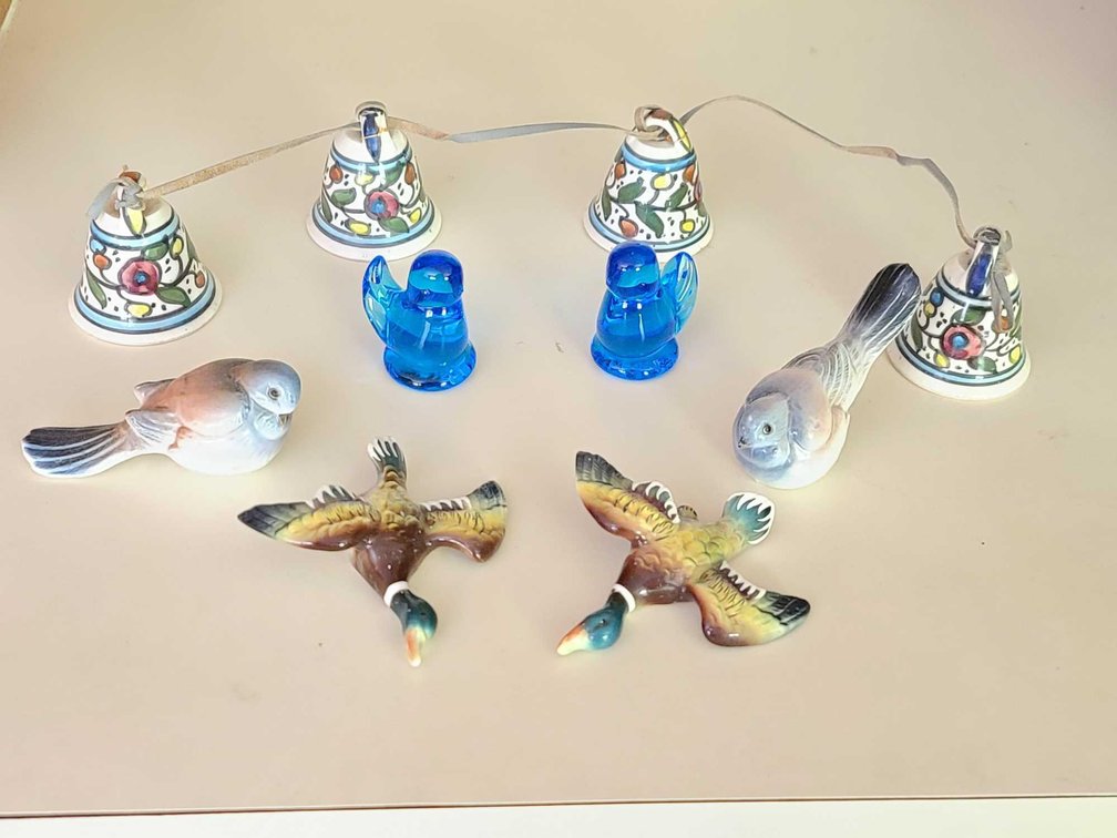 Thimbles/Bird Figurines/Geese Figurines