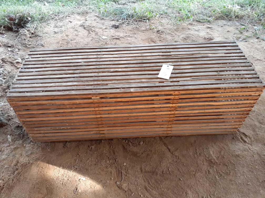 Antique Wooden Fish Basket Trap