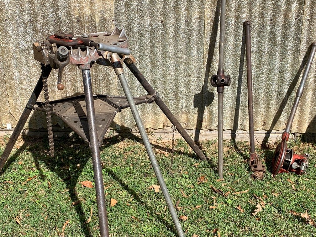 Rigid Pipe Cutter/Threader