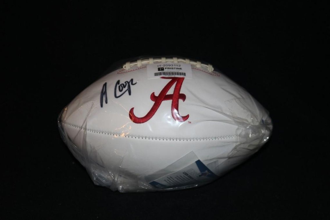 Alabama Football autographed by Amari Cooper COA included.