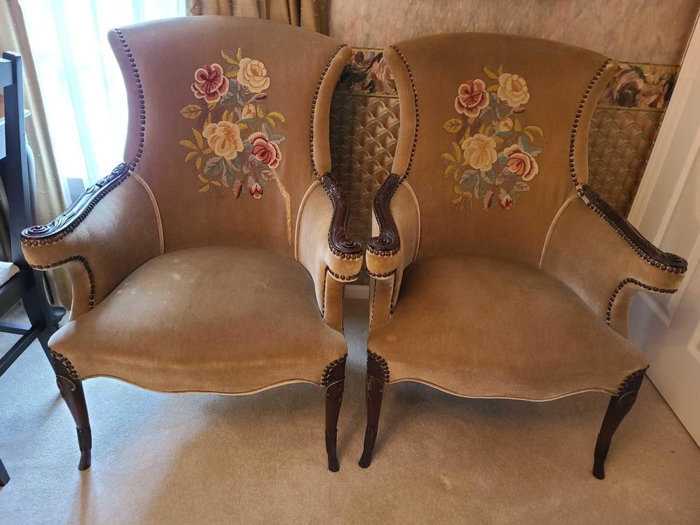 Antique Parlor Chairs