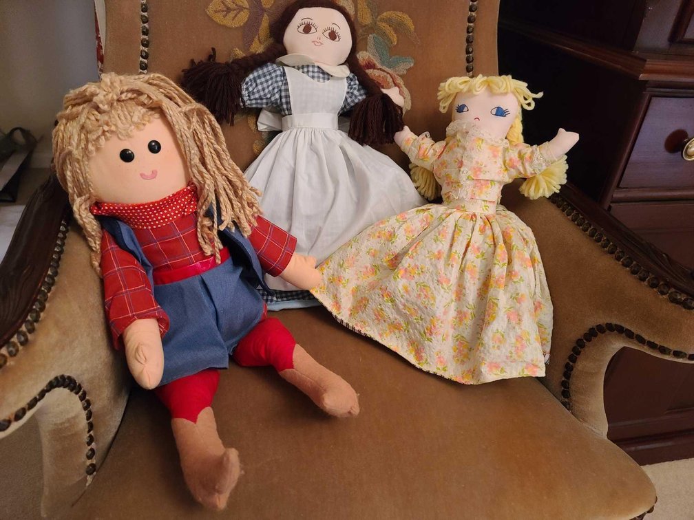 Antique Cowgirl Doll/Flip Dolls