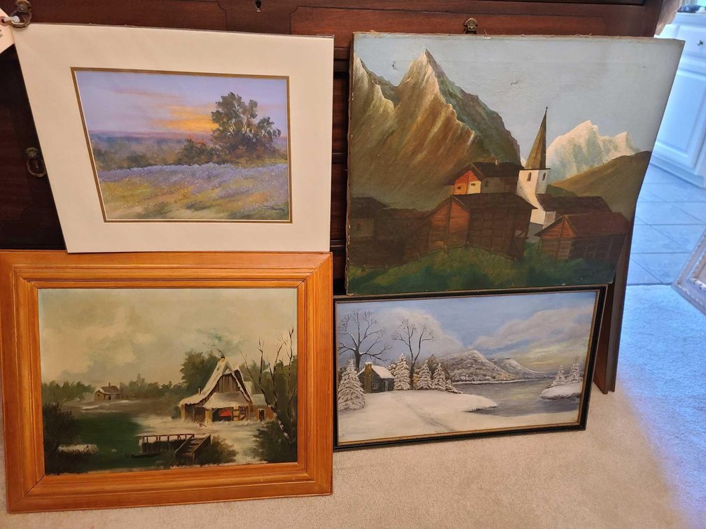 Mountain Oil Paintings