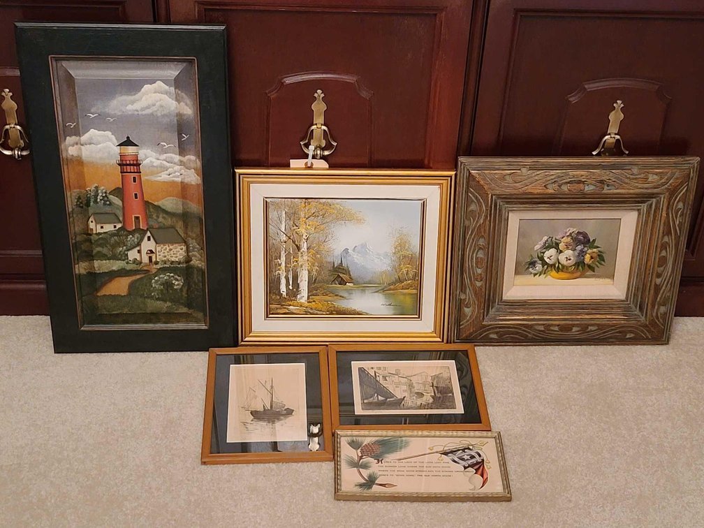 Framed Paintings/Panel