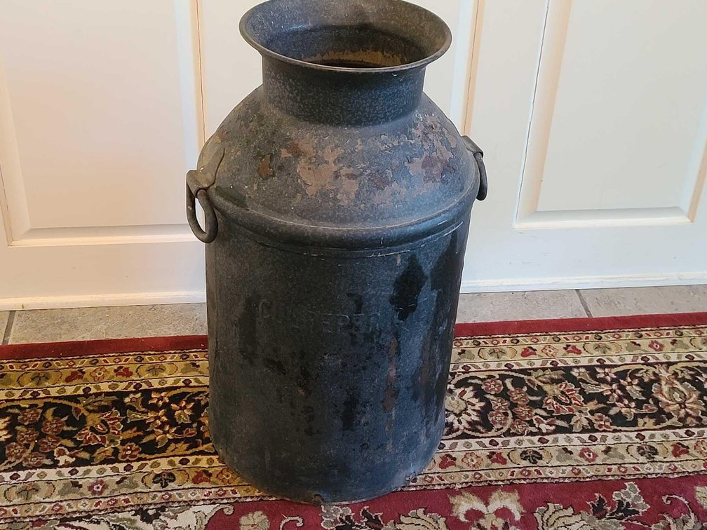 Culpepper Creamery Milk Can