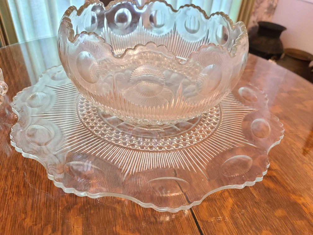 US Manhettan Punch Bowl Set