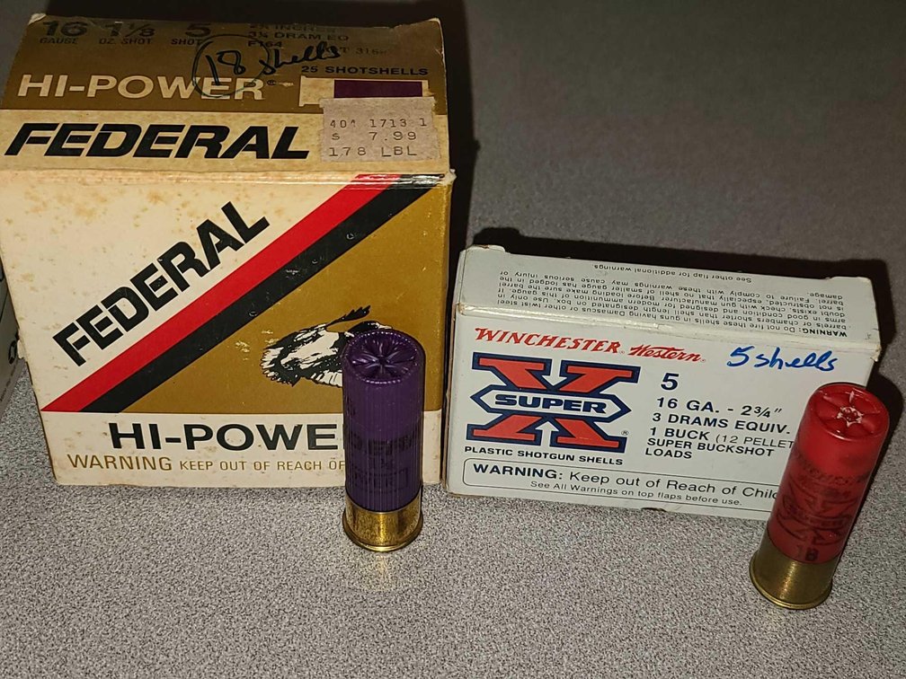 Winchester Shot Gun Shells/Federal Cartridges