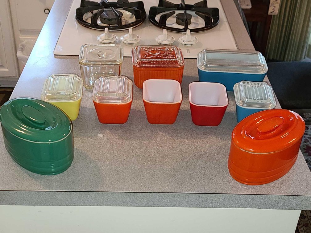 Antique Refrigerator Dishes